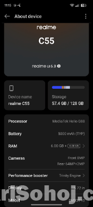 realme  c55